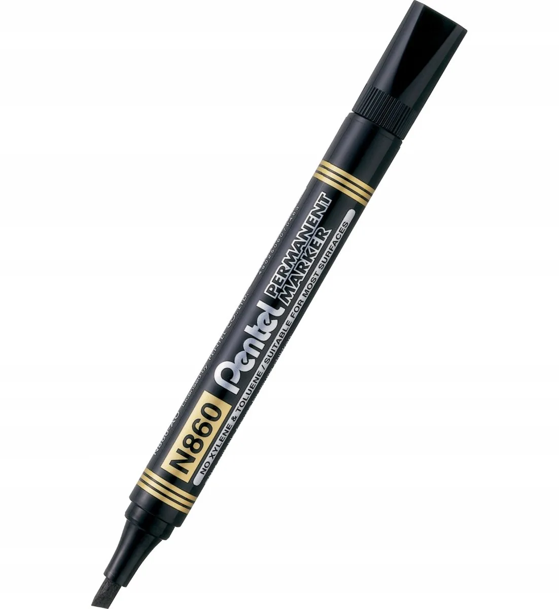 N860 permanente markers, schoolpunt, 3 stuks de Pentel en Noir – photo produit