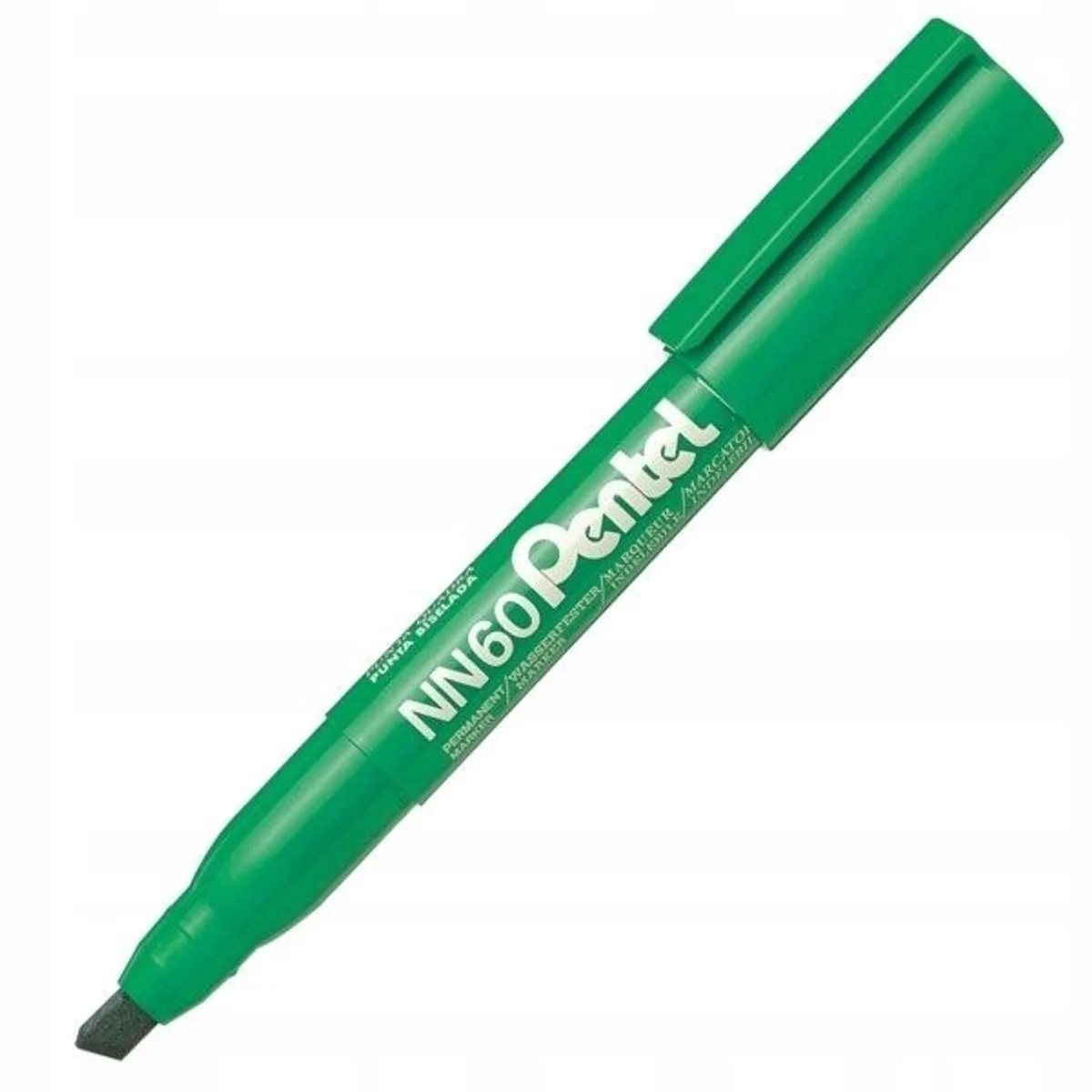 NN60 permanente marker ronde punt 3,9-5,8 mm från Pentel i Grön – produktbild