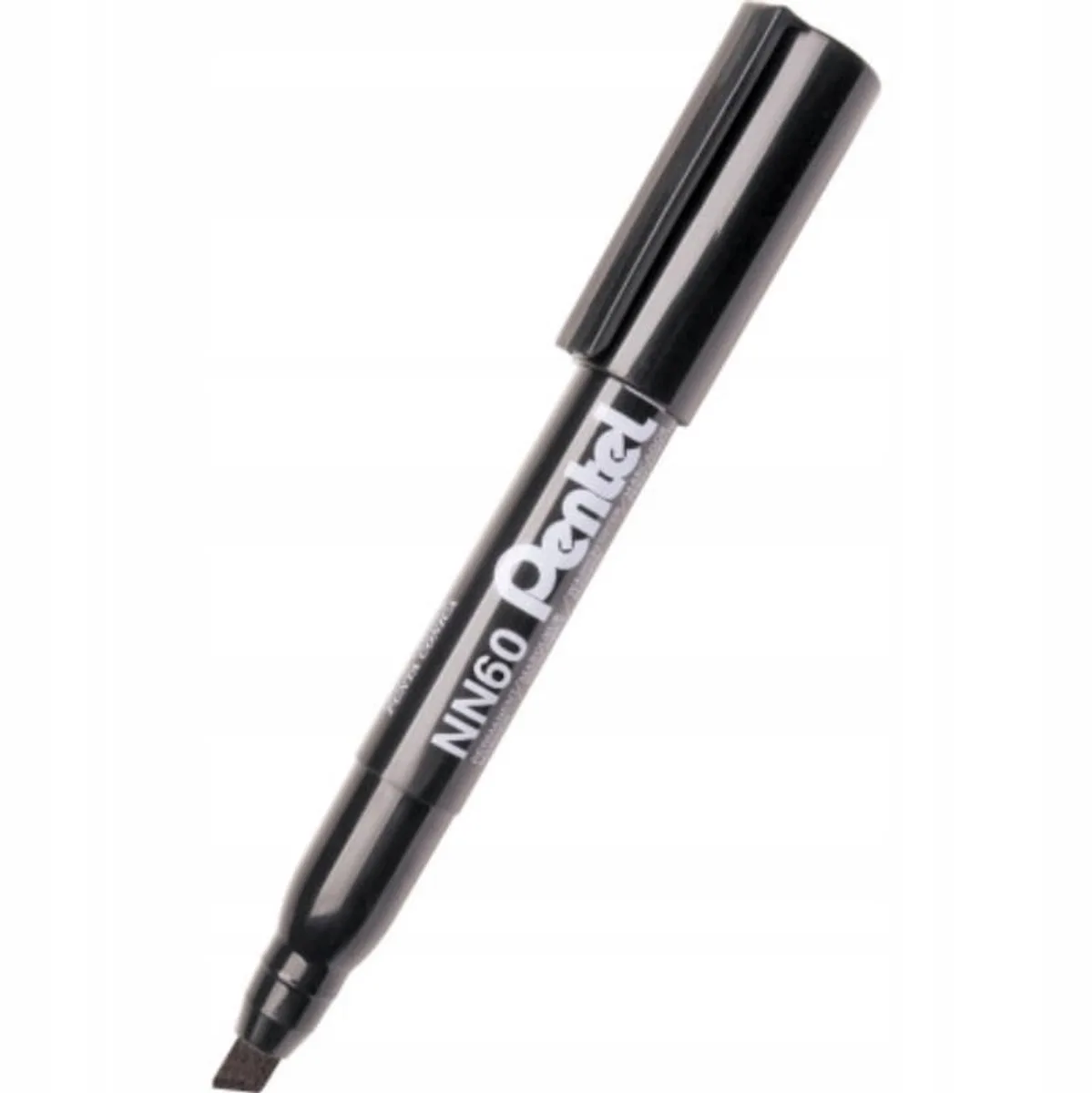 NN60 permanente marker stompe punt 3,9-5,8 mm von Pentel in Schwarz – Produktfoto