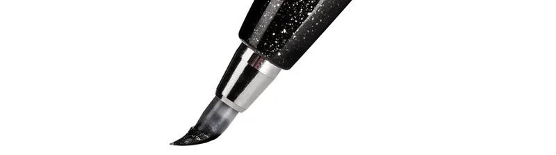 PentelArts Faserschreiber Brush Sign Pen, schwarz von Pentel – Produktfoto