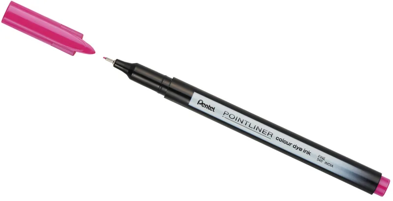 PentelArts Fineliner POINTLINER colour dye ink, Display von Pentel – Produktfoto
