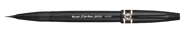 PentelArts Pinselstift Sign Pen Artist, braun von Pentel – Produktfoto