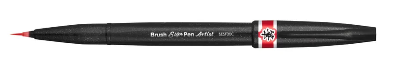 PentelArts Pinselstift Sign Pen Artist, rot von Pentel – Produktfoto