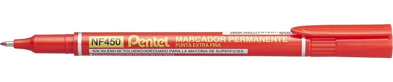 permanente marker NF450-B, rood by Pentel – product photo
