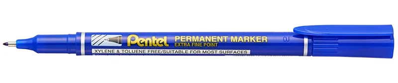permanente marker NF450-C, blauw van Pentel – productfoto