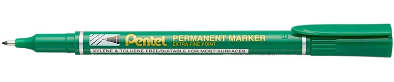 permanente marker NF450-D, groen van Pentel – productfoto