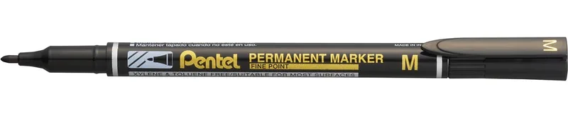 permanente marker NM470-A, zwart by Pentel – product photo