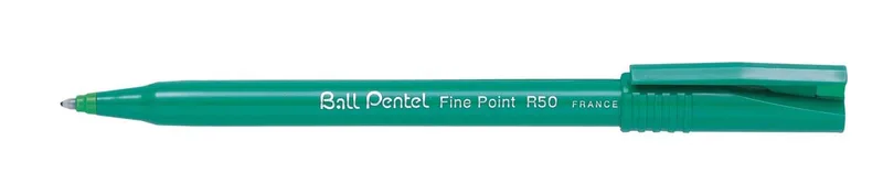 Roller Ball R50/R56 groen, medium schrift by Pentel – product photo