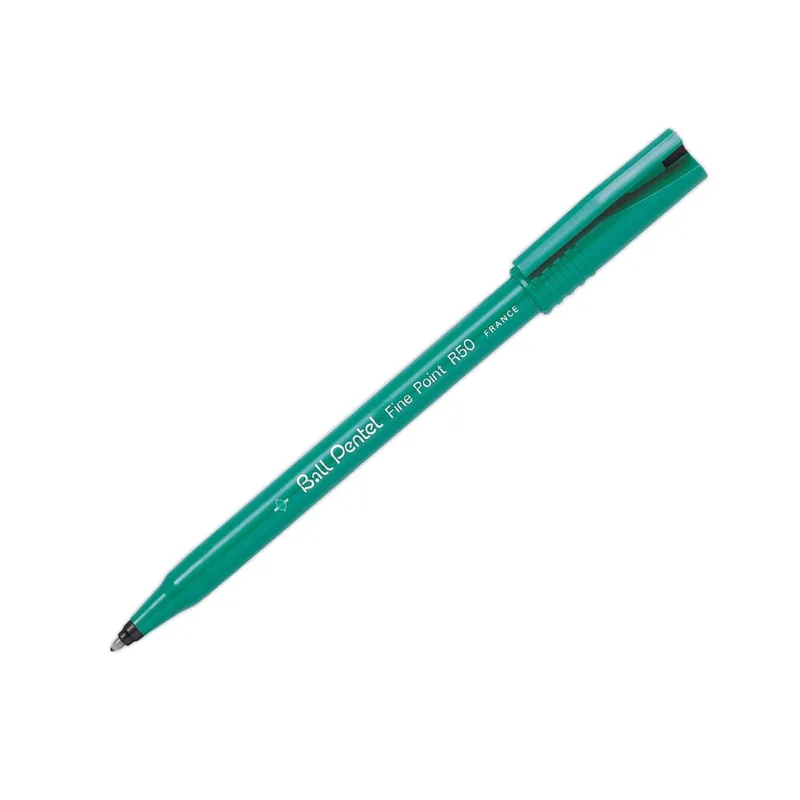 Rollerpen Pentel R50 medium zwart by Pentel – product photo