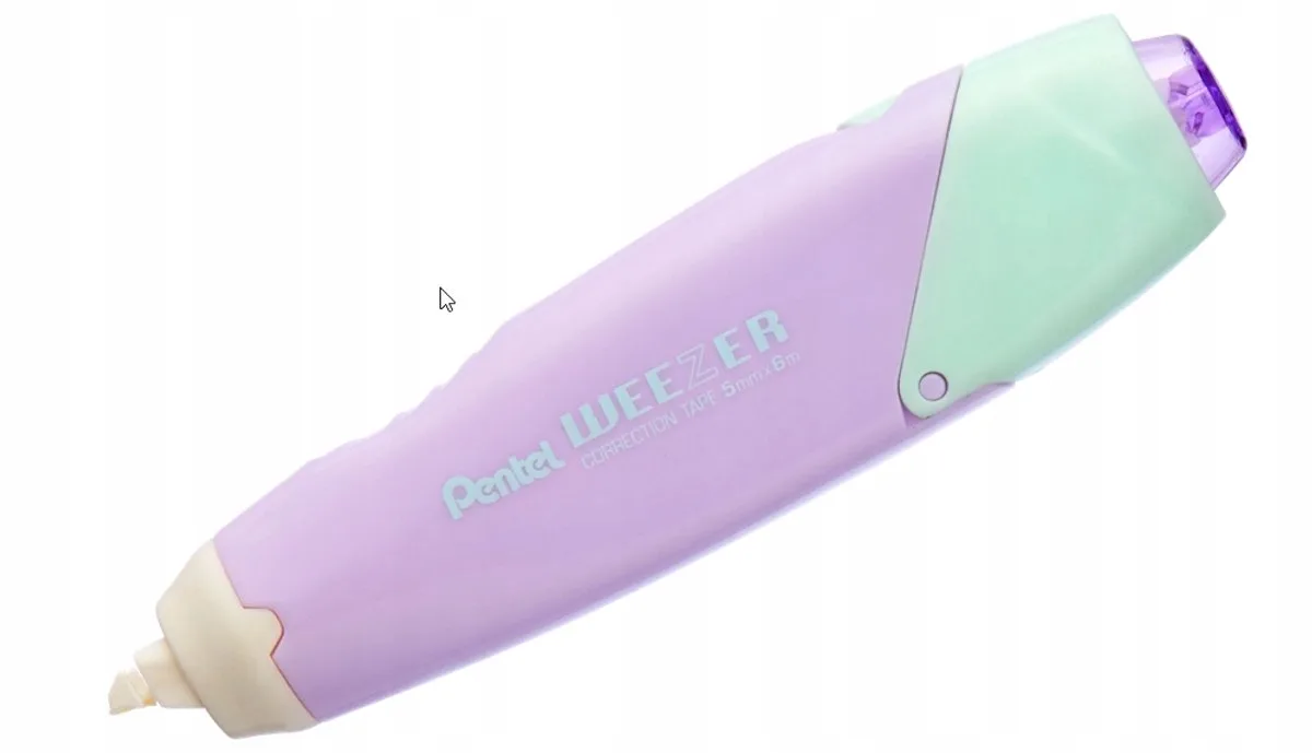 Weezer Tape Corrector 5mm/6m - Paars van Pentel – productfoto