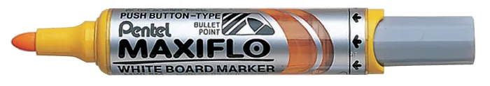 Whiteboard-Marker MAXIFLO MWL5M, gelb von Pentel – Produktfoto