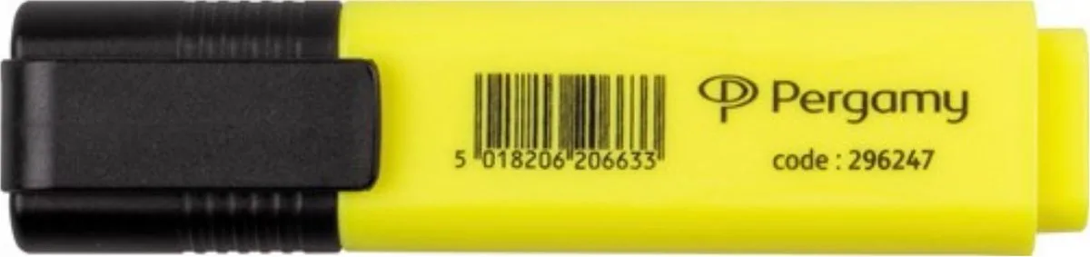 markeerstift 12 stuks fra Pergamy i Gul – produktbillede