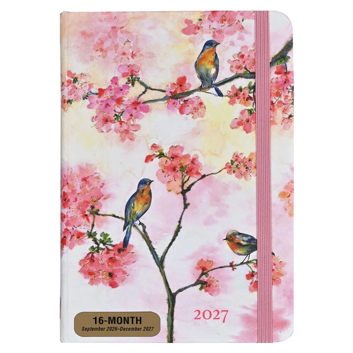 Agenda - 2027 - Compact - 16 maanden - Kersenbloesem - 12,7x17,8cm by Peter Pauper in Multicolour – product photo