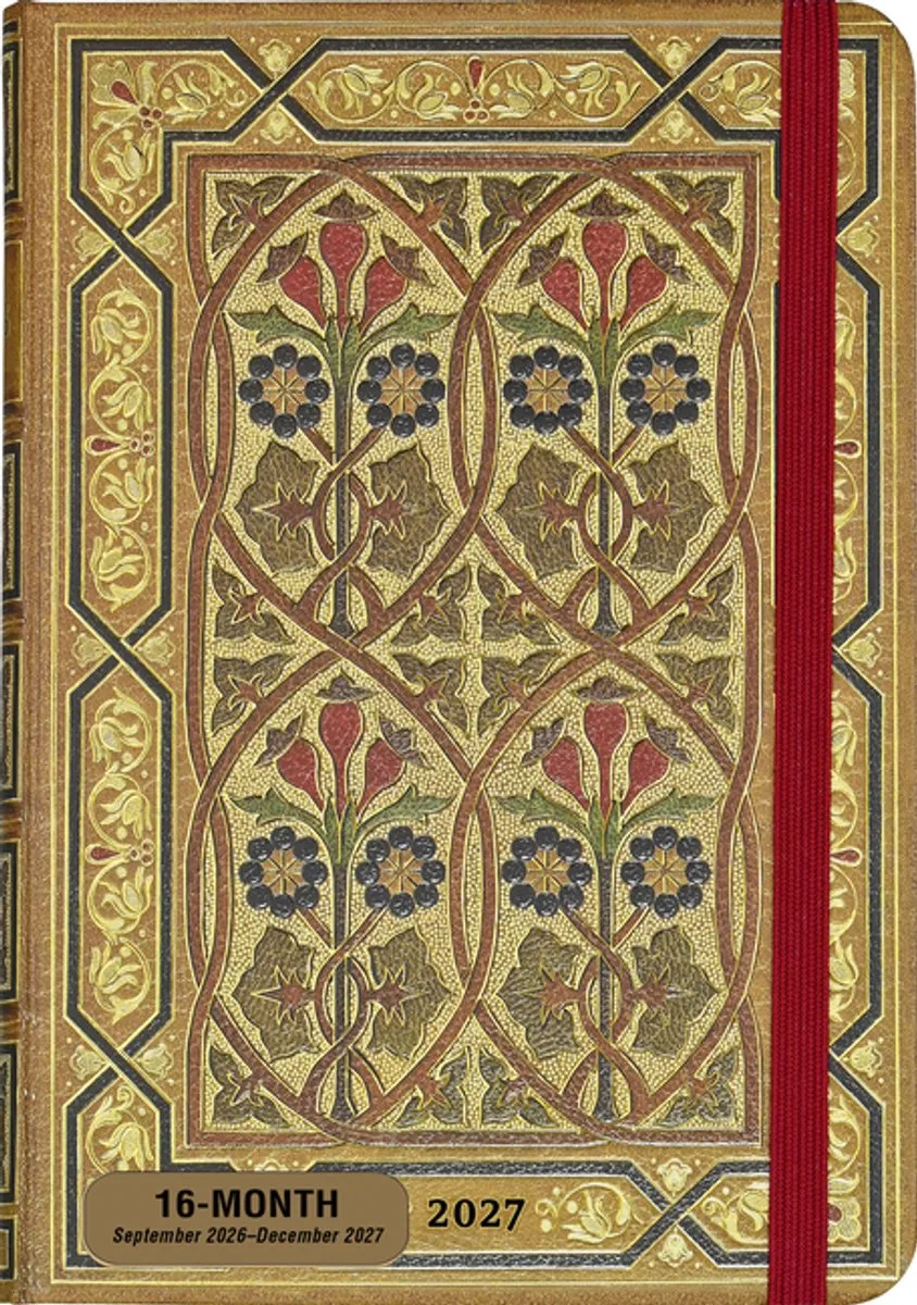 Art Nouveau Compact diary 16-mnds 2027 fra Peter Pauper i Flerfarvet – produktbillede
