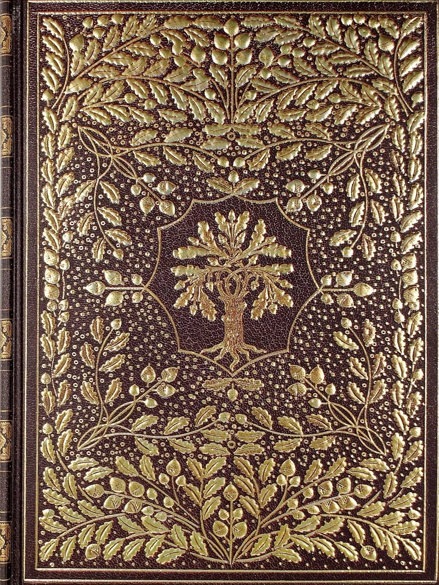 Bookbound notitieboek - Gilded Tree of Life - 16x21 cm fra Peter Pauper i "Bruin – produktbillede