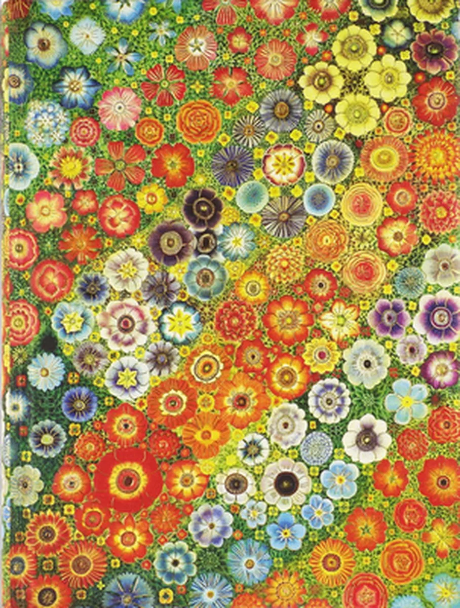 Bookbound notitieboek - Millefiori - 16x21 cm från Peter Pauper i Flerfärgad – produktbild