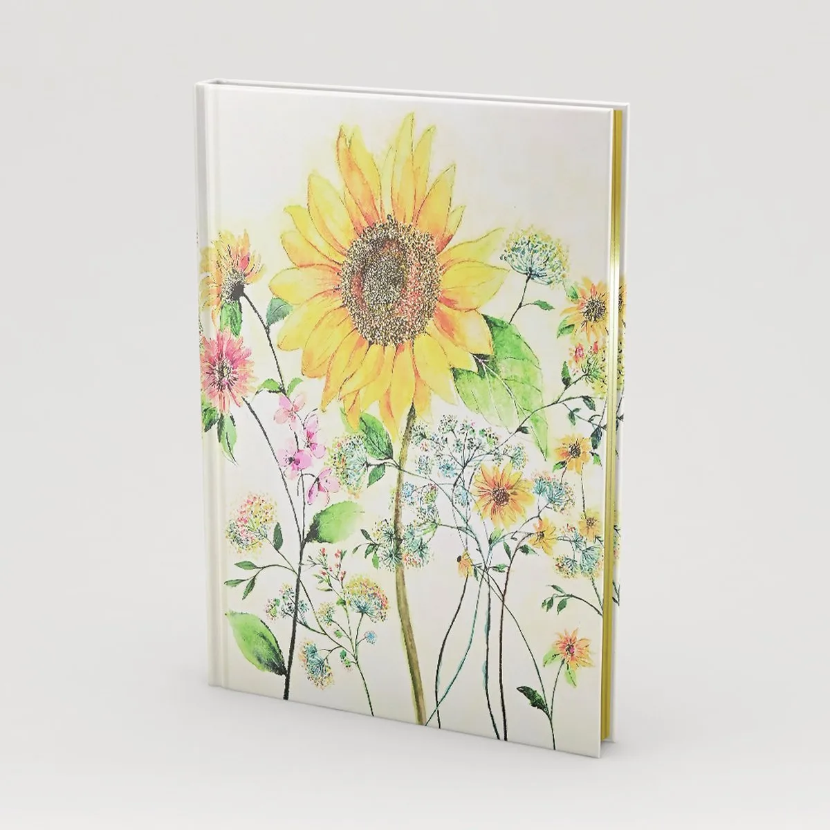 Bookbound notitieboek Peter Pauper Watercolor Sunflower by Peter Pauper in Multicolour – product photo