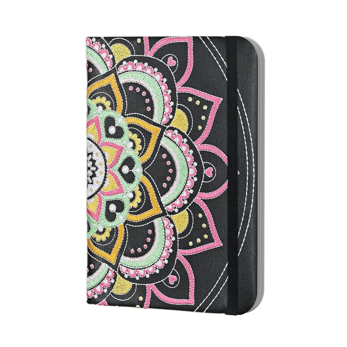 compacte notitieboek Artisan Peter Pauper Mandal Embroidery fra Peter Pauper i Flerfarvet – produktbillede