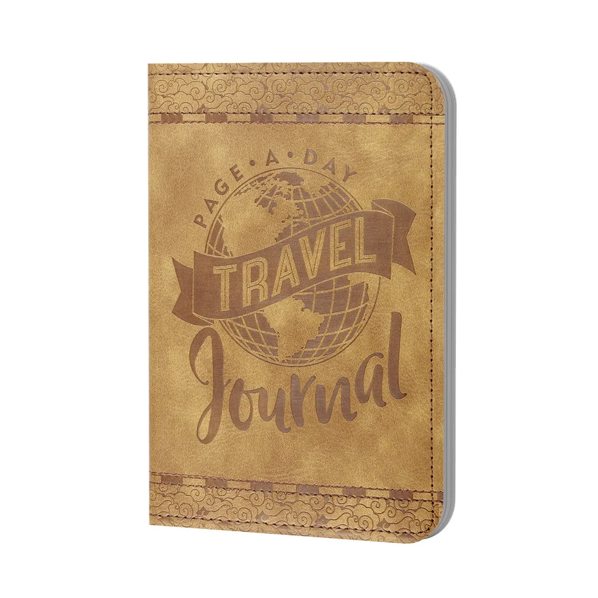 compacte notitieboek - Page-a-Day travel - Artisan - 13x18 cm de Peter Pauper en Multicolore – photo produit