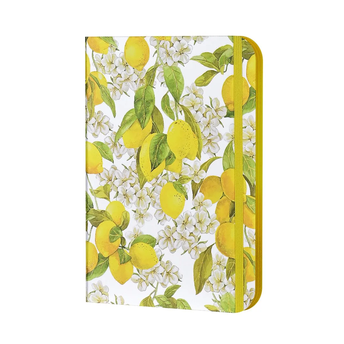 compacte notitieboek Peter Pauper Amalfi Lemons fra Peter Pauper i "Geel – produktbillede