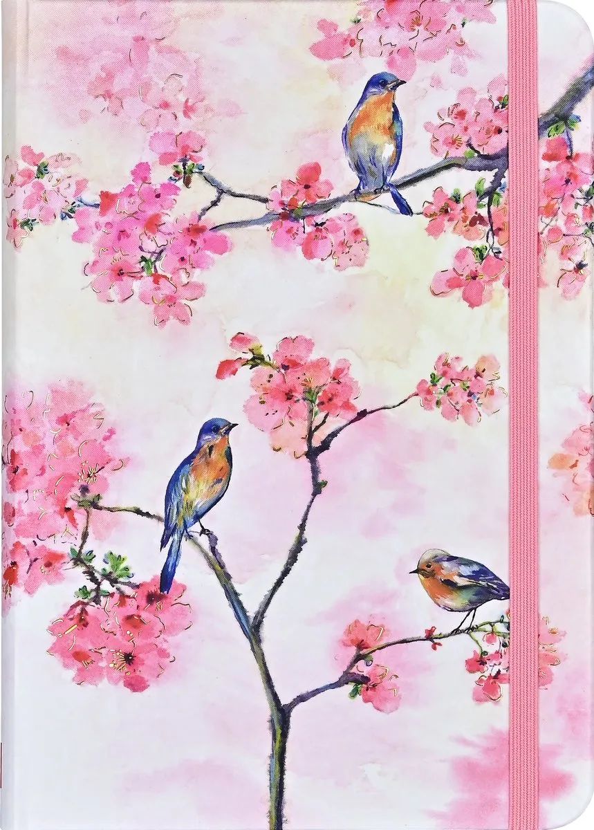 compacte notitieboek Peter Pauper Blossoms in Spring fra Peter Pauper i Flerfarvet – produktbillede