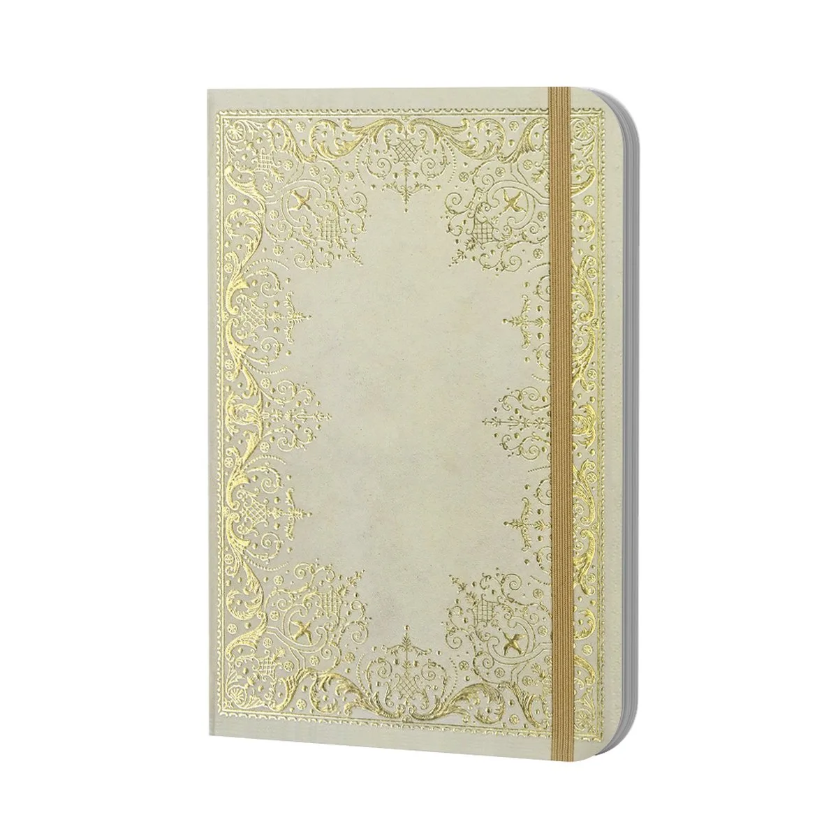 compacte notitieboek Peter Pauper Gilded Ivory de Peter Pauper en Multicolore – photo produit