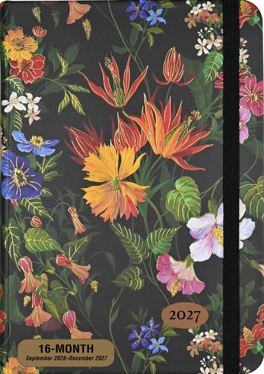 Floral Paradise 16 Maanden Agenda 2027 de Peter Pauper en Multicolore – photo produit