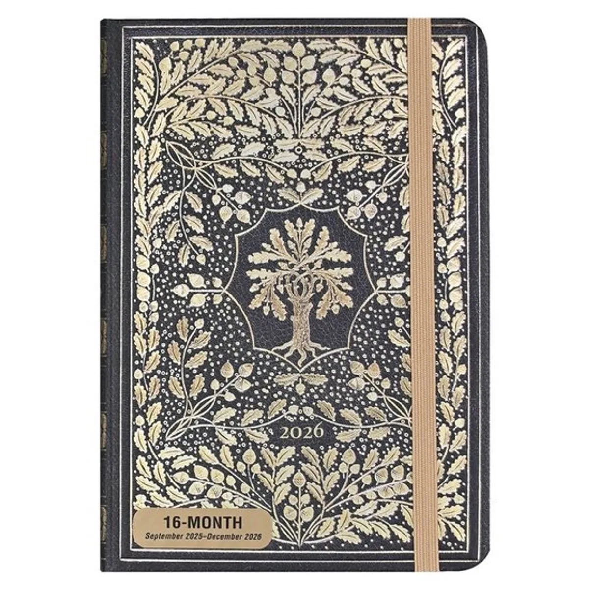 Gilded Tree of Life compacte agenda 16-mnds - 2026 - Agenda - 9781441345417 de Peter Pauper en Multicolore – photo produit