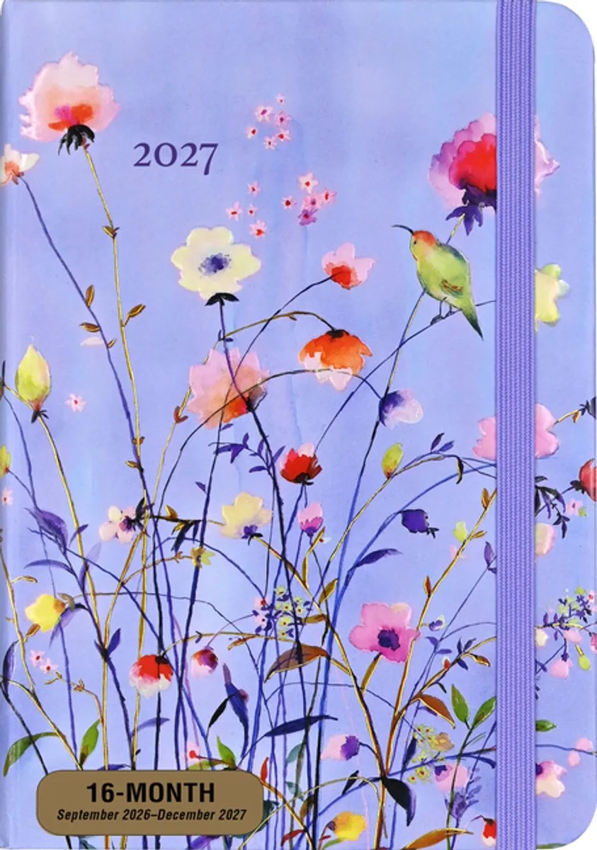 Lavender Wildflowers 16 maanden Agenda 2027 by Peter Pauper in Multicolour – product photo