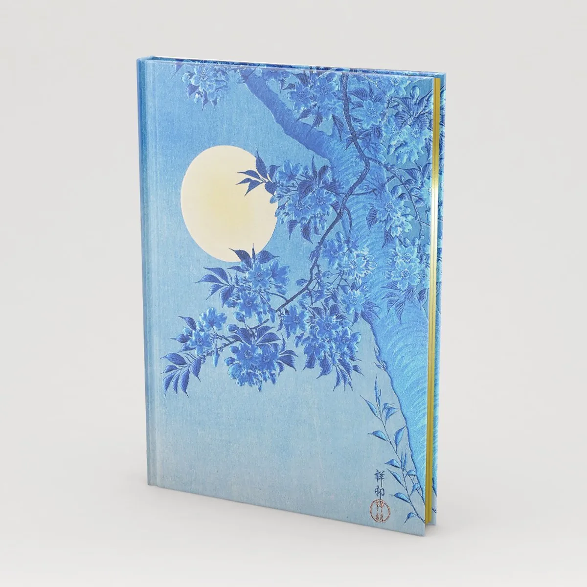 Notitieboek / Bookbound Journal Peter Pauper - Cherry on a Moonlit Night - 16x21 cm från Peter Pauper i Flerfärgad – produktbild