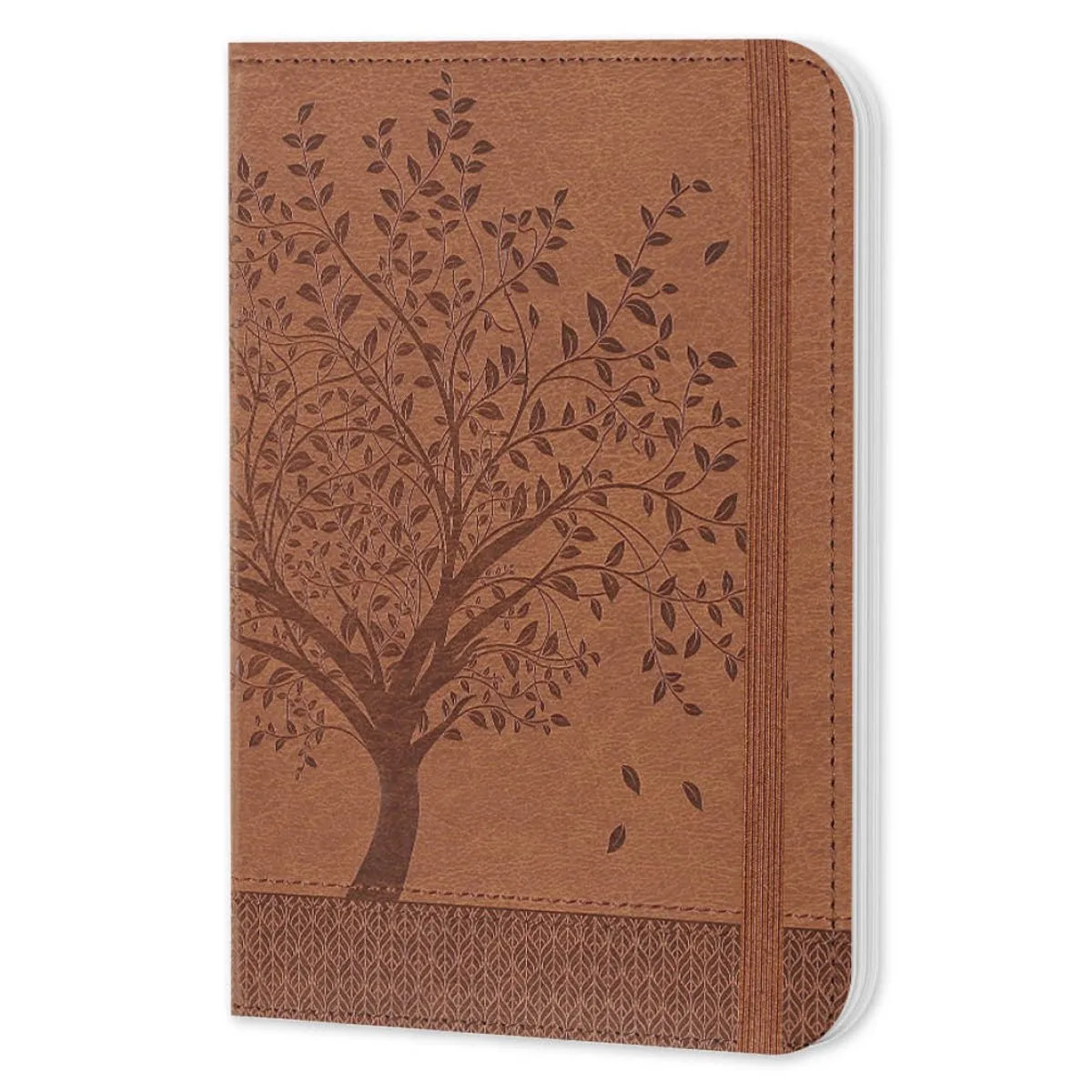 Notitieboek / Compact Journal Peter Pauper - Artisan Tree of Life - met elastieksluiting - 13x18 cm von Peter Pauper in Braun – Produktfoto