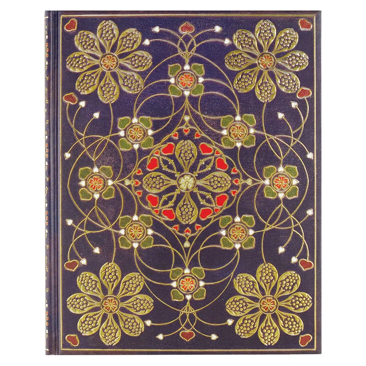 Oversize notitieboek - Antique Blossoms - 18x23 cm von Peter Pauper in Mehrfarbig – Produktfoto