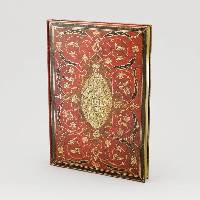 Oversize notitieboek - Bordeaux - 18x23 cm