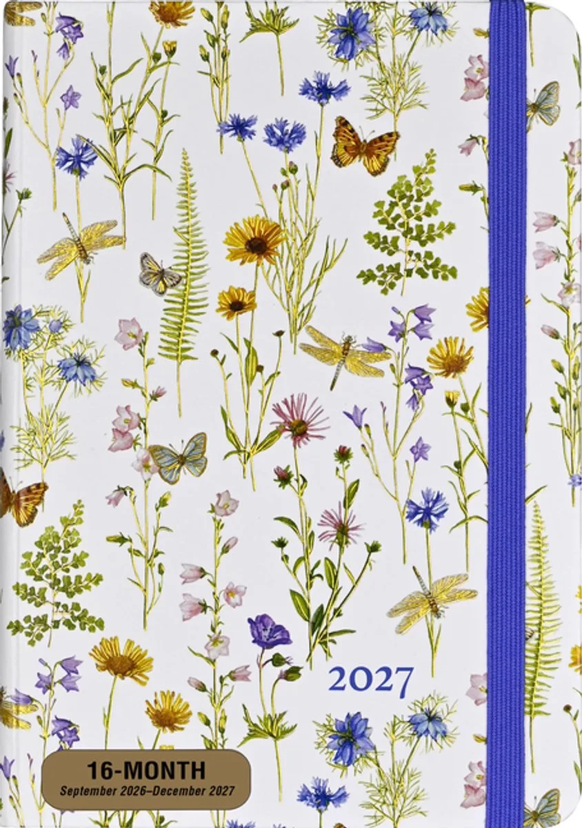 Wildflower Garden Compact diary 16-mnds 2027 de Peter Pauper en Multicolore – photo produit