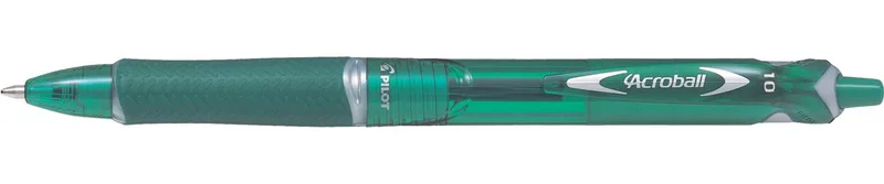 Acroball Begreen balpen, medium punt, 0,3 mm, groen van Pilot – productfoto