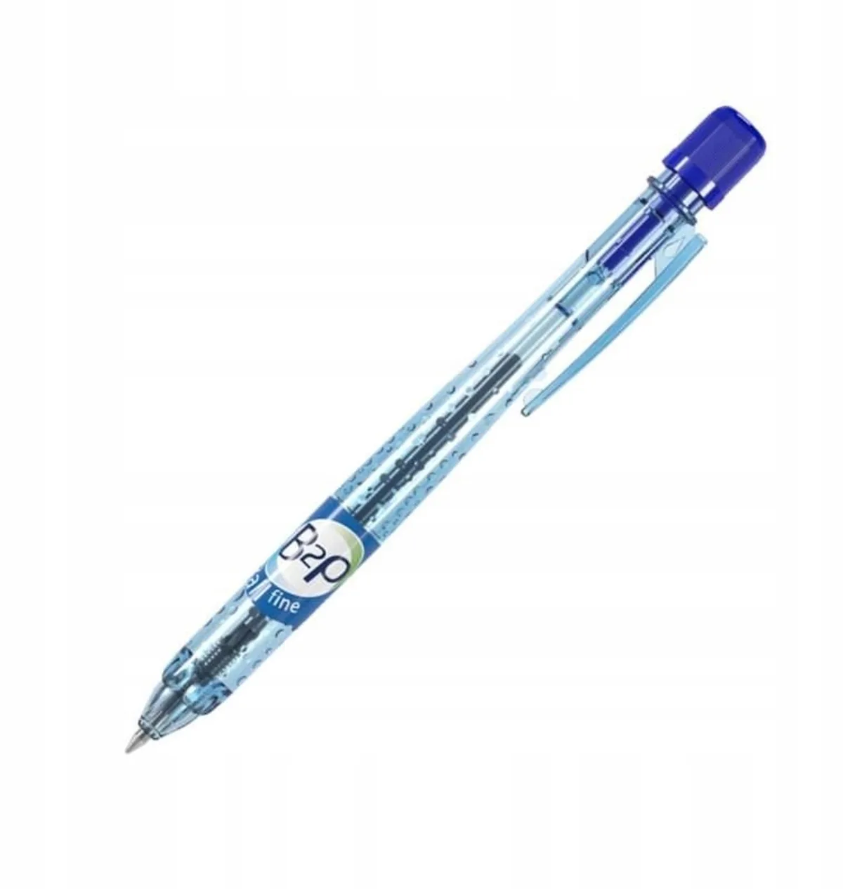 B2P Ball Begreen - Blauwe balpen met 0.7mm fine punt de Pilot en Bleu – photo produit