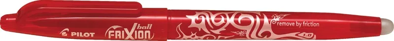 balpen Frixion Ball 10 rood fra Pilot – produktbillede