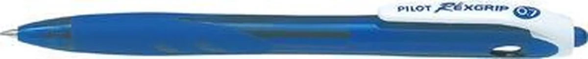 balpen REXGRIP BEGREEN, blauw fra Pilot i Hvid – produktbillede