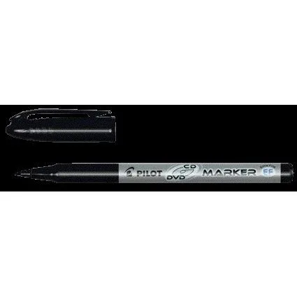 Cd marker pilot begreen ef zwart | 10 stuks van Pilot – productfoto