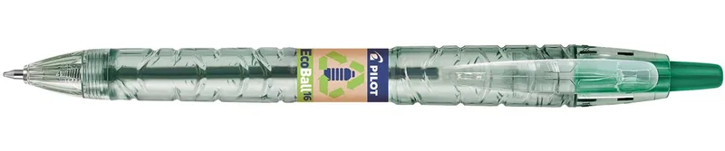 Ecoball B2P BeGreen balpen, large, groen van Pilot – productfoto