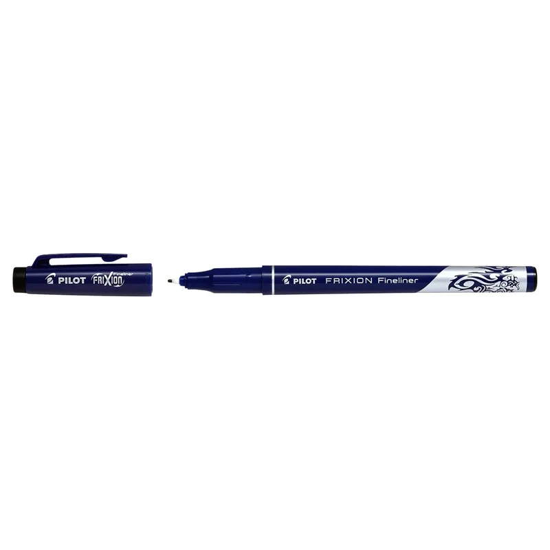 Fineliner pilot frixion sw-ff f zwart | 12 stuks de Pilot – photo produit