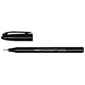 Fineliner pilot super scan uf zwart fra Pilot – produktbillede