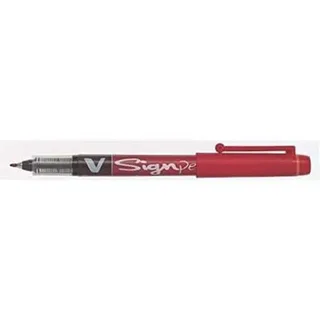 Fineliner PILOT V Signpen fijn rood by Pilot – product photo 3 of 3
