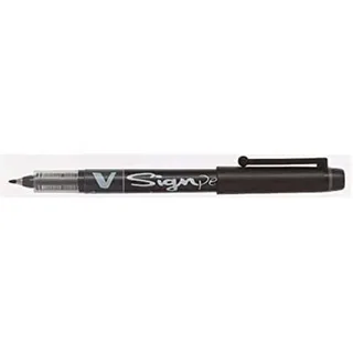 Fineliner PILOT V Signpen fijn zwart van Pilot – productfoto 3 van 5