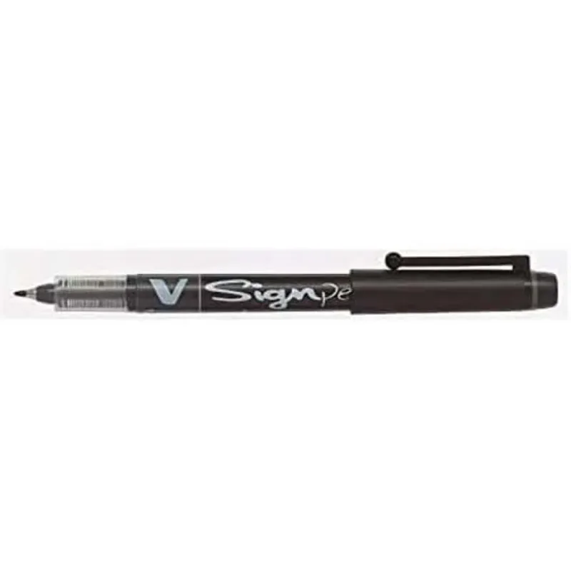 Fineliner PILOT V Signpen fijn zwart van Pilot – productfoto 3 van 5