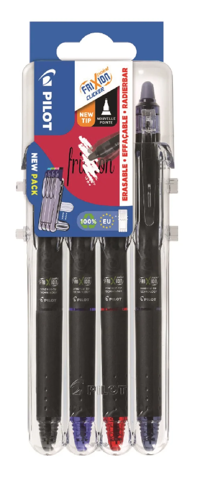 Frixion Point Clicker Pens Set2Go 0,5 Basic (4 colors) de Pilot – photo produit