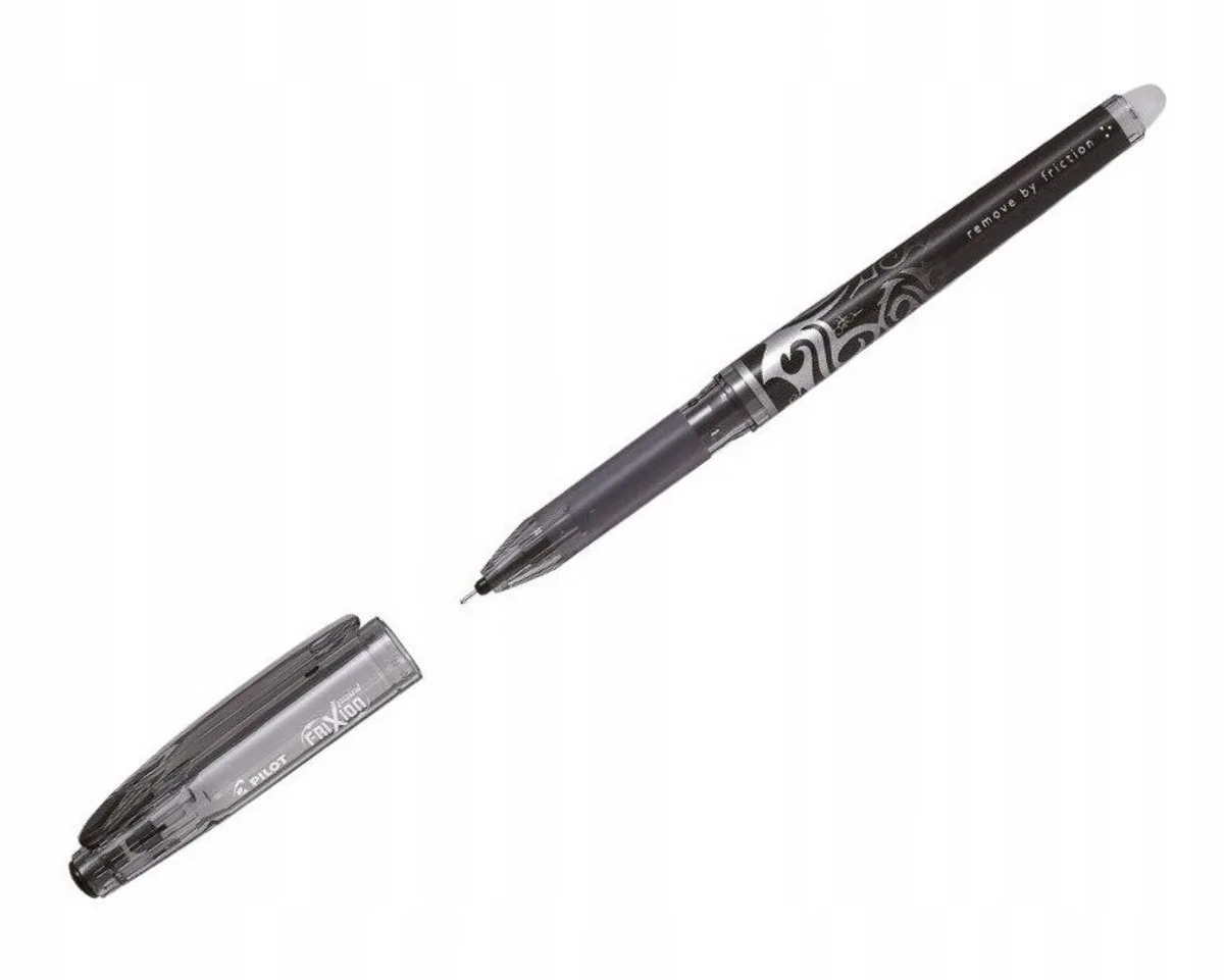 Frixion Uitwisbare Pen 0,5mm fra Pilot i Sort – produktbillede