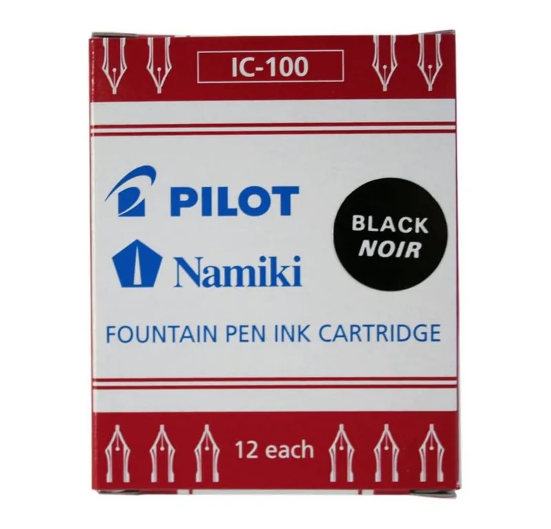 Füllfederhalter PILOT Tintenpatronen Namiki, für Füllhalter Capless, schwarz von Pilot – Produktfoto