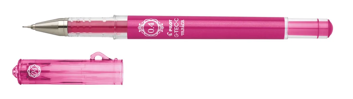 G-TEC-C maica Gelschreiber 0.25 mm, Schreibfarbe: Pink by Pilot – product photo