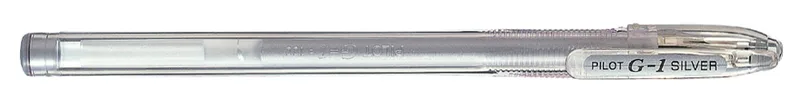 Gelschreiber G-1 Metallic, silber de Pilot – photo produit
